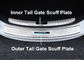 스테인리스 현대 Elantra 2016년 Avante를 위한 분명히된 문 문턱 뒷문 슬리퍼 판 협력 업체