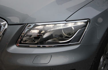 중국 주문을 받아서 만들어진 아BS Chrome 헤드라이트 날의 사면 Headlamp 렌즈 덮개 Audi Q5 2012년 협력 업체