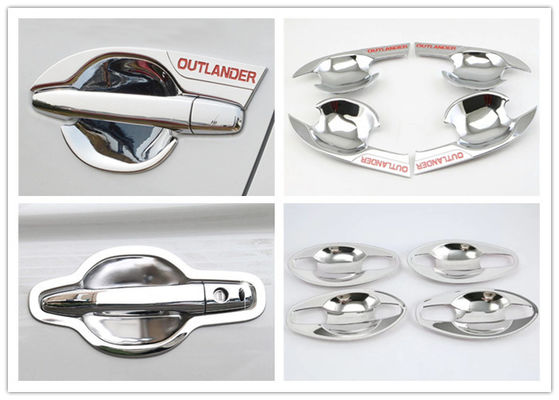 좋은 가격 2016년 미쓰비시 아웃랜더의 크롬 자동차 보디 트림 부품 2개의 디자인 핸들 삽입 온라인으로