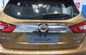 ABS 크롬 자동차 바디 트림 부품 Nissan Qashqai 2015 2016 Tail Gate Molding 협력 업체