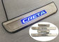현대 IX25 CRETA 2014 2015년을 위한 튼튼한 LED 파란 가벼운 옆문 문턱 판 협력 업체