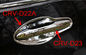 크롬 혼다 CR-V 2012년을 위한 자동 몸 손질 부속은, 옆문 손잡이 장식합니다 협력 업체