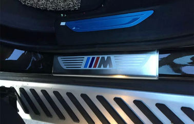 BMW 신형 X6 E71 2015 조명 문 기단 옆 문 스쿠프 플레이트 스테인리스 스틸 기단