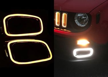 좋은 가격 JEEP 레네게드 2016 2017를 위한 LED 낮시행등으로 된 안개 램프 프레임 온라인으로