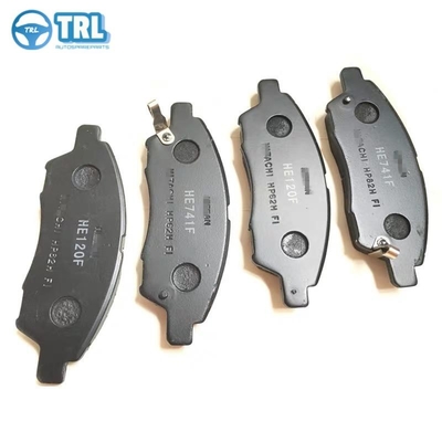 좋은 가격 142mm 자동차 브레이크 패드 닛산 X 트레일 브레이크 마찰 패드 표준 패키지 온라인으로