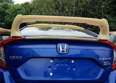 좋은 가격 내구성 있는 자동차 후단 스포일러 Honda Civic 2016 2017 플라스틱 ABS 재료에 적합 온라인으로