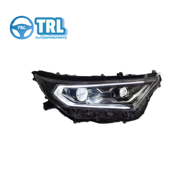 토요타 라브4 전등 플라스틱 흰색 / 크롬 / 검은색 LED / 하로겐 자동차 조명