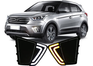 좋은 가격 현대 2014 2015 IX25 크레타 LED 노란색 턴 신호를 가진 낮 경전등 온라인으로